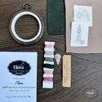 کیت گلدوزی مناسب برای کسانی که دوست دارن خیلی هنری و شاعرانه تجربه ی گلدوزی داشته باشن مناسب برای هدی و یادگاری